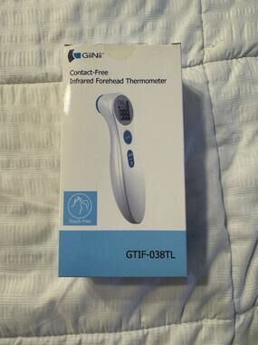 New NIB Giinii Forehead Thermometer Contact-free Infrared GTIF-038TL No Touch